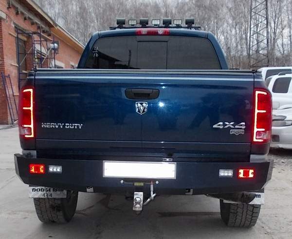 Dodge Ram — бампер, люстра, лифт