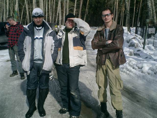 Обское море 27 марта 2005