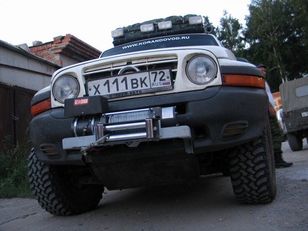 Установка лебедки на Korando