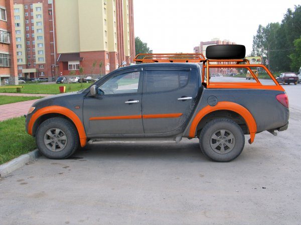 Mitsubishi L200 - 3D-примерка